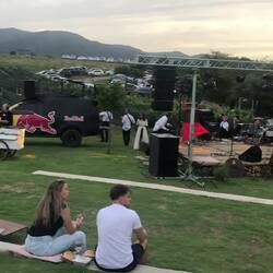 Tag-Video des Geländes/auch Weinberg