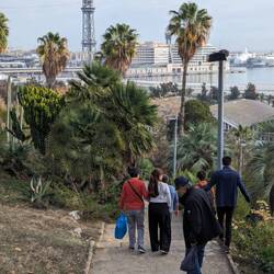I underestimated the walk from the top of the funicular to the cactus garden