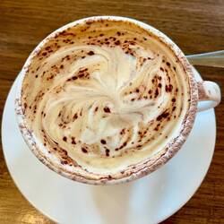 der Cappuccino ist hier besonders lecker