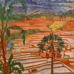 "Working the Sawah" ... by T. Meier @ Museum Pasifika — Nusa Dua ... Bali, Indonesia.