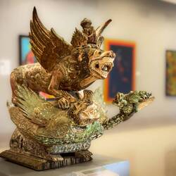 Container for Royal Edicts ... Anonymous (c 1800) @ Museum Pasifika — Nusa Dua ... Bali, Indonesia.