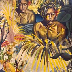 "The Enchanted Forest" ... by A. Sonnega @ Museum Pasifika — Nusa Dua ... Bali, Indonesia.