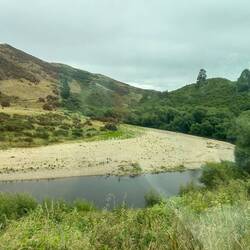Taieri River as it enters the gorge