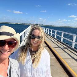 Lunch at Busselton then a walk along the longest pier in southern hemisphere
