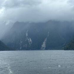 Leaving Milford Sound