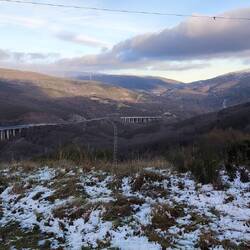 ..mit einem schönen Blick auf die Berge