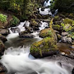 We took a walk to some lovely waterfalls