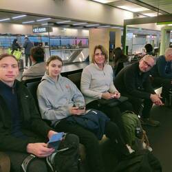 Airport lounging