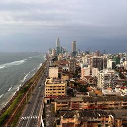 Blick über Colombo