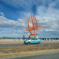 This is Chile's last "big city" heading south & they have great art work along the ocean.