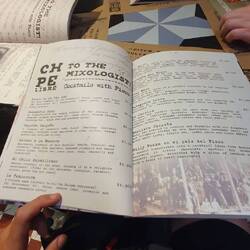 Pisco tasting after the walking tour. So many different pisco-cocktails to choose from!