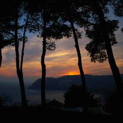 beim Spazierenfahren in der Umgebung