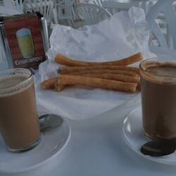 Cafe con Leche y Churros - ein Must have