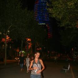 mit vollem Bauch voller Canas und Tapas