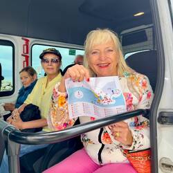 der Shuttle vom Hafen