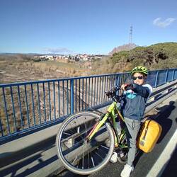 Auch ein Drahtesel kann sich aufbäumen.