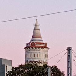 Alter Wasserturm; der schönste, den ich je gesehen habe.