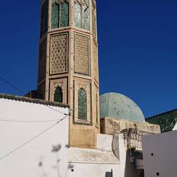 Das achteckige Minarett aus dem 17.Jahrhundert