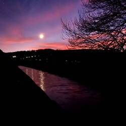 The aqueduct looking towards Froncysyllte