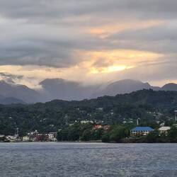 Sunset über Port Antonio