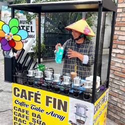 Eine viatnamesische Barista