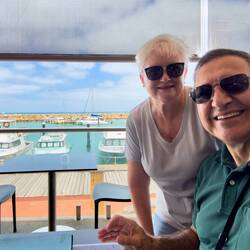 At Skeetas for lunch — Geraldton, WA.