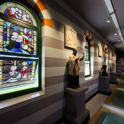 Beautiful stained glasswork ... St Francis Xavier Cathedral — Geraldton, WA.