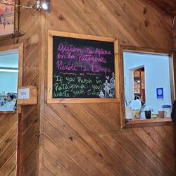 If you rush in Patagonia, you waste your time. Words to live by, being off the grid was good for me.