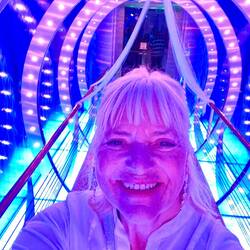 der Eingang zur Disco