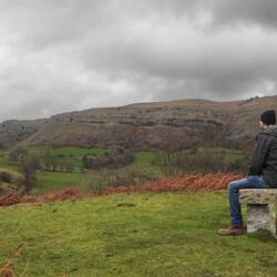Christmas Day hike to Dinas Brân