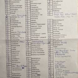 Meine Reise Check-Liste 🙈