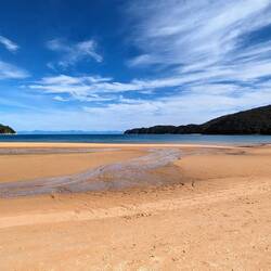 Beach walk around Onetahuti
