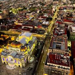 View north from Torres de Latinamerica