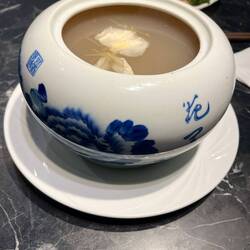 Soup with lotus