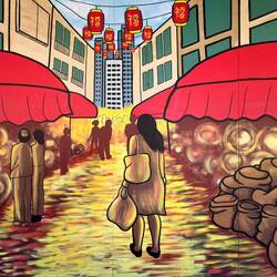 "Chinese Lanterns" — Fremantle, WA.