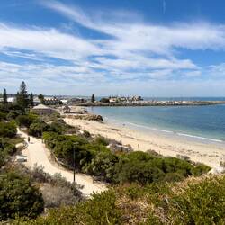 Seascape from Round House — Fremantle, WA.