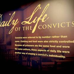 At the museum — Fremantle Prison.