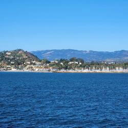 Santa Barbara from Our Stateroom
