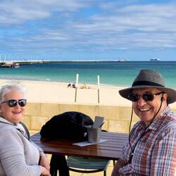 Breakfast break at The Goose — Busselton, WA.
