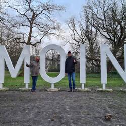 In Bremen mit meinem Bruder