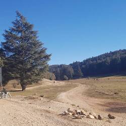 Hier standen wir gut für die kalte Nacht....