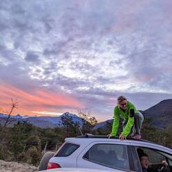 Da sinds echt mit mir weggefahren, obwohl ich am Dach stand!!!