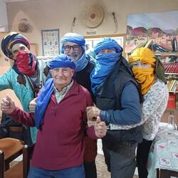 ...ein schöner Abend mit der spanischen Reisegruppe...