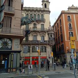 Durch diese hohle Gasse mussten wir kommen...