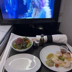 Don's appetizer while watching Dolly Parton movie.