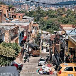 Blick in Richtung Stadtzentrum.