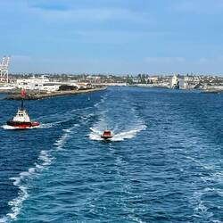 der Lotse wird abgeholt