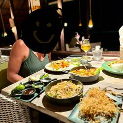 😂 - Censored for Viewing Audiences. Looking ruf but the food was delicious!