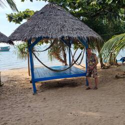 Hängematte am Strand