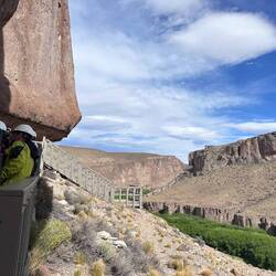 Der Blick zurück Richtung Eingang